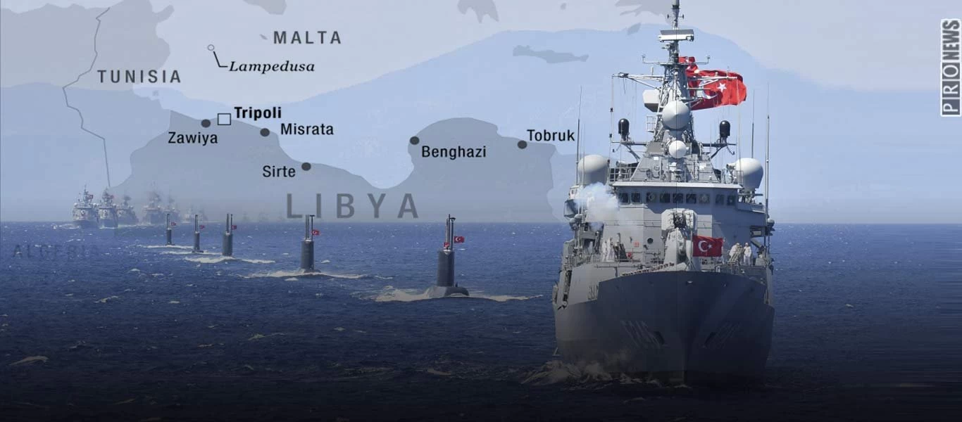 Mε τρεις NAVTEΧ η Τουρκία ξεκινά την «πολιορκία» της Λιβύης - Από Μάλτα μέχρι Αίγυπτο απλώνεται ο τουρκικός Στόλος